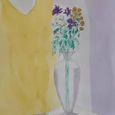 Jeryś Waldemar<br /> - <em> Martwa natura</em> <br />(akwarela)